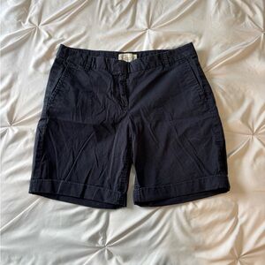 Women's Black Bermuda Shorts